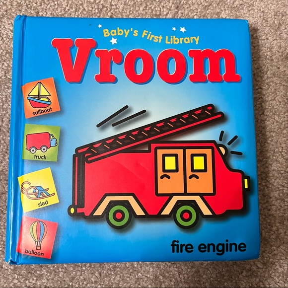 Toddler/ Kids Lot of 2 Books 📚- I Love You Through and Through & Vroom - Picture 4 of 14